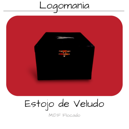 Estojo MDF Aveludado Grande - Imagem 2